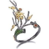 Кольцо, серебро 925