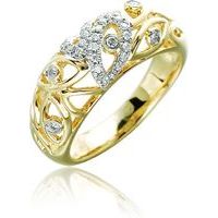 Ring, yellow 585 (14k) gold