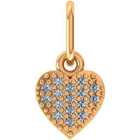 Pendant Heart, 375 (9k) gold